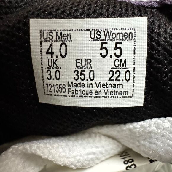 New Women’s Vans Super Comfy Cush Era Purple Velvet Platform Sneakers Size 5.5 - Picture 8 of 8